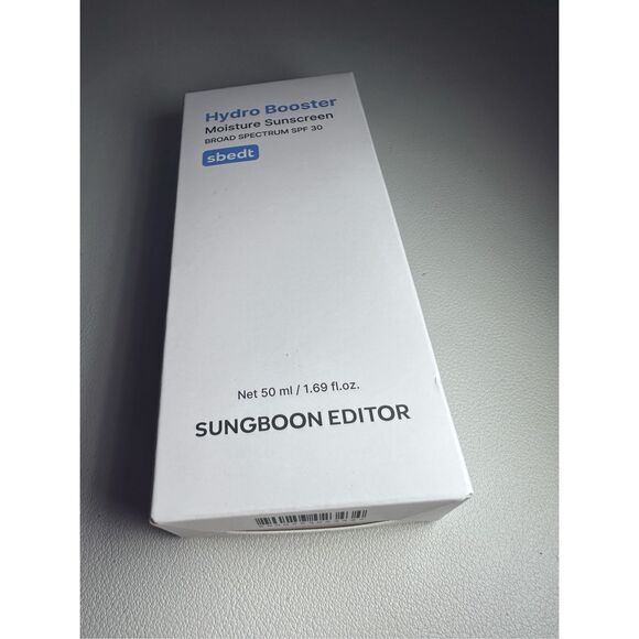 SUNGBOON EDITOR Hydro Booster Moisture Sunscreen Broad Spectrum SPF 30 50ml - Picture 1 of 7